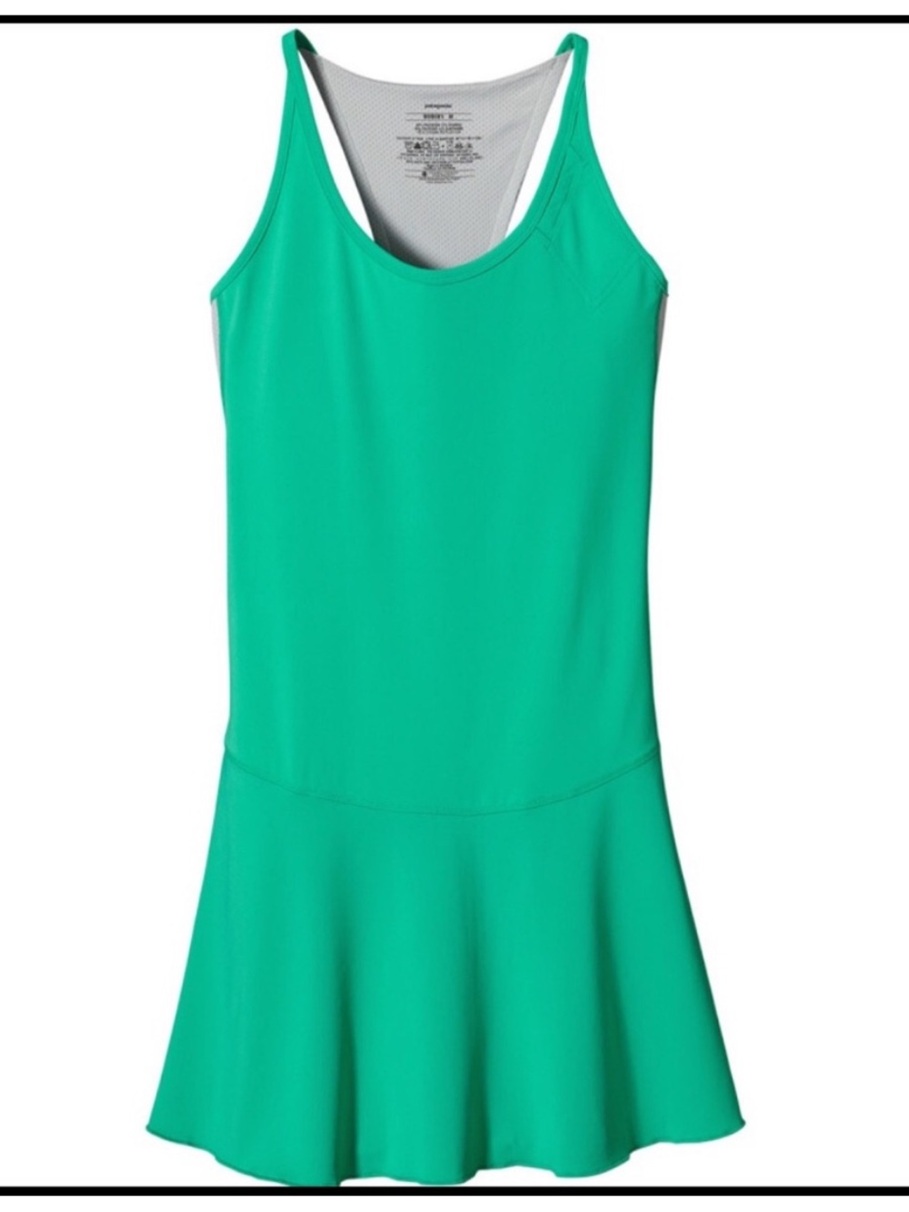 Patagonia All Weather Dress Green Athletic Dress size large